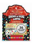 Happy F'n Birthday Lotto Dare Game