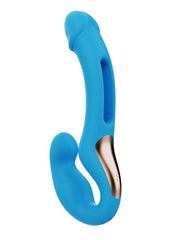 Harmony Duo App-Controlled Rechargeable Silicone Strapless Strap-On