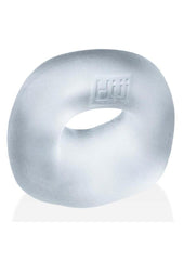Hunkyjunk Fit Bulge Hung-Style Silicone Cockring - Clear Steam