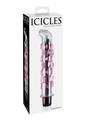 Icicles No 19 Textured Glass G-Spot Vibrator