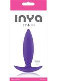 Inya Spade Silicone Butt Plug - Purple - Small