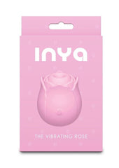 Inya The Vibrating Rose Rechargeable Silicone Clitoral Stimulator - Pink