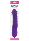Inya Twister Silicone Rechargeable Vibrator - Purple