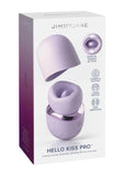 Jimmyjane Hello Kiss Pro Rechargeable Silicone Clitoral Stimulator - Lavender/Purple