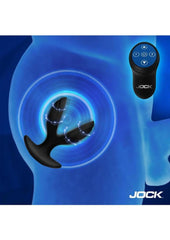Jock Power Pulse E-Stim Anchor Silicone Anal Plug with Remote Control