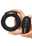 Jock Rumbler Vibrating and Warming Rechargeable Silicone C-Ring 1.8in with Remote