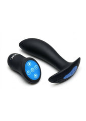 Jock Spark E-Stim Slim Silicone Prostate Plug - Black
