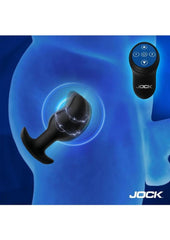 Jock Volt E-Stim Silicone Curved Prostate Plug