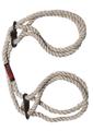Kink Hogtied Bind and Tie 6mm Hemp Wrist Or Ankle Cuffs