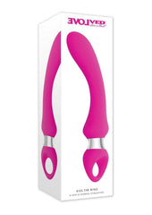 Kiss The Ring Rechargeable Silicone G-Spot Vibrator - Pink