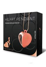 Lapdance Heart Pendant Wearable Necklace Vibrator