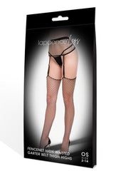 Lapdance Legs Diamond Net Garter Os
