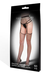 Lapdance Legs Diamond Net Garter Q
