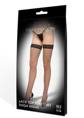 Lapdance Legs Diamond Net Thigh High Q