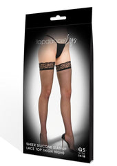 Lapdance Legs Stay Up Thigh High- Q