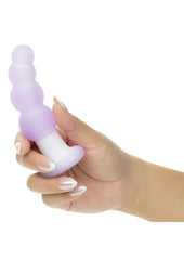 Lavender Haze Beaded Curved Rechargeable Silicone Probe