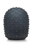 Le Wand Original Silicone Textured Covers - Grey - 2 Per Pack