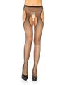 Leg Avenue Crystalized Fishnet Suspender Pantyhose