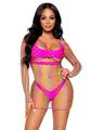 Leg Avenue Ombre Rainbow Long Sleeve Mini Dress