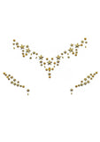 Leg Avenue Star Sign Face Jewels Sticker - Gold