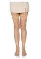 Leg Avenue Stay Up 3in Lace Top Lycra Sheer Thigh High