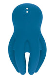 Levelz Digital Vibrating Silicone Rechargeable Penis Head Stimulator with Tentacles