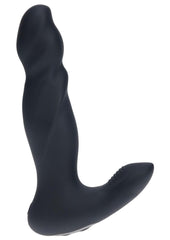 Levelz Vibrating and Thrusting Silicone Rechargeable Prostate Massager - Black
