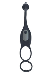 Levelz Vibrating Silicone Rechargeable Prostate Stimulator with Cock and Ball Ring