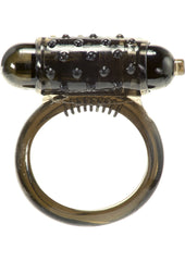 Linx Classic Smoke Vibrating Cock Ring - Smoke