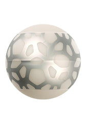 Linx Geo Stroker Ball Masturbator - Clear