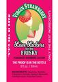 Love Lickers Strawberry Flavored Warming Massage Oil 2oz - Virgin Strawberry
