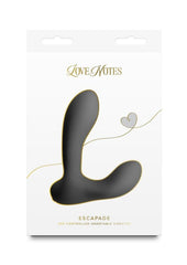 Love Notes Escapade Rechargeable Silicone App Compatible Vibrator - Black