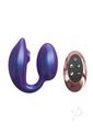 Love to Love Wonderlover Rechargeable Silicone Dual Vibrator with Remote - Iridescent Night