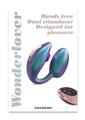 Love to Love Wonderlover Rechargeable Silicone Dual Vibrator with Remote - Iridescent