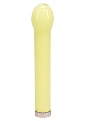 Loveline Celestia 10 Function Bulb Tip Rechargeable Glass Vibrator - Yellow