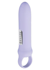 Loveline Harmony Loop Grip 10 Function Rechargeable Silicone Vibrator - Lavender/Purple