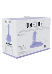 Loveline Satisfaction Adjustable Thrusting Pulse Wave Rechargeable Silicone Grinder - Purple