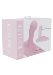 Loveline Satisfaction Grinder Silicone Rechargeable Thrusting Pulse Wave Vibrator - Pink