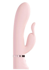 Loveline Tendre 10 Function Silicone Rechargeable Rabbit Vibrator - Pink