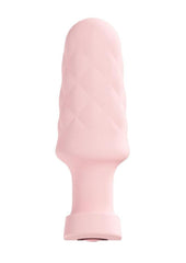 Loveline Velvet Silicone Rechargeable Vibrating Anal Plug with Remote