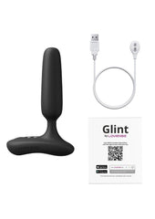 Lovense Glint App Controlled Touch Responsive Thrusting Rechargeable Silicone Butt Plug
