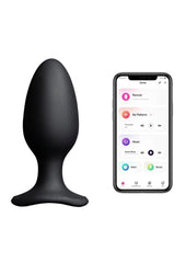 Lovense Hush 2 Rechargeable App Compatible Silicone Vibrating Anal Plug