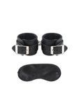 Lux Fetish Unisex Leatherette Cuffs Adjustable