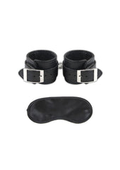 Lux Fetish Unisex Leatherette Cuffs Adjustable
