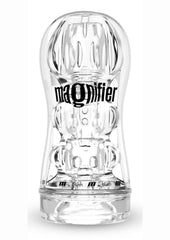 M For Men Soft and Wet Magnifier Stroker - Clear