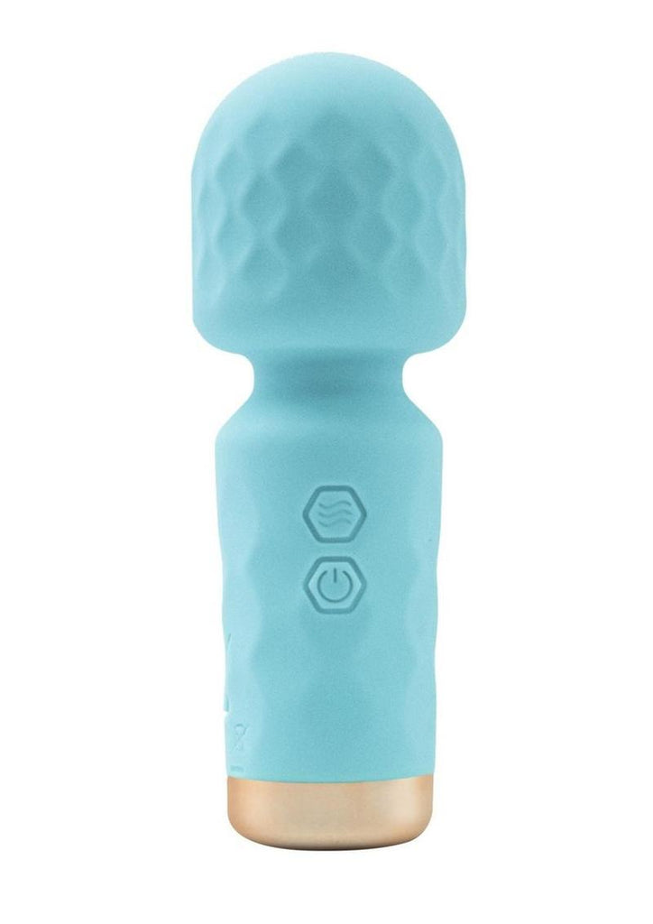 M'lady Rechargeable Silicone Mini Vibrating Wand  CD Universe