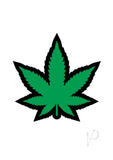 Marijuana Leaf Green Enamel Pin - Black/Green