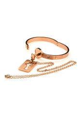 Ms Cuffed Locking Bracelet Necklace