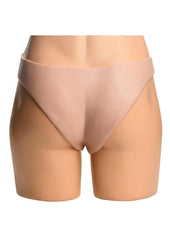 Master Series Curved Hollow Silicone Strap-On