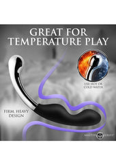 Master Series Dual Desire Dual-Ended Silicone and Metal Dildo